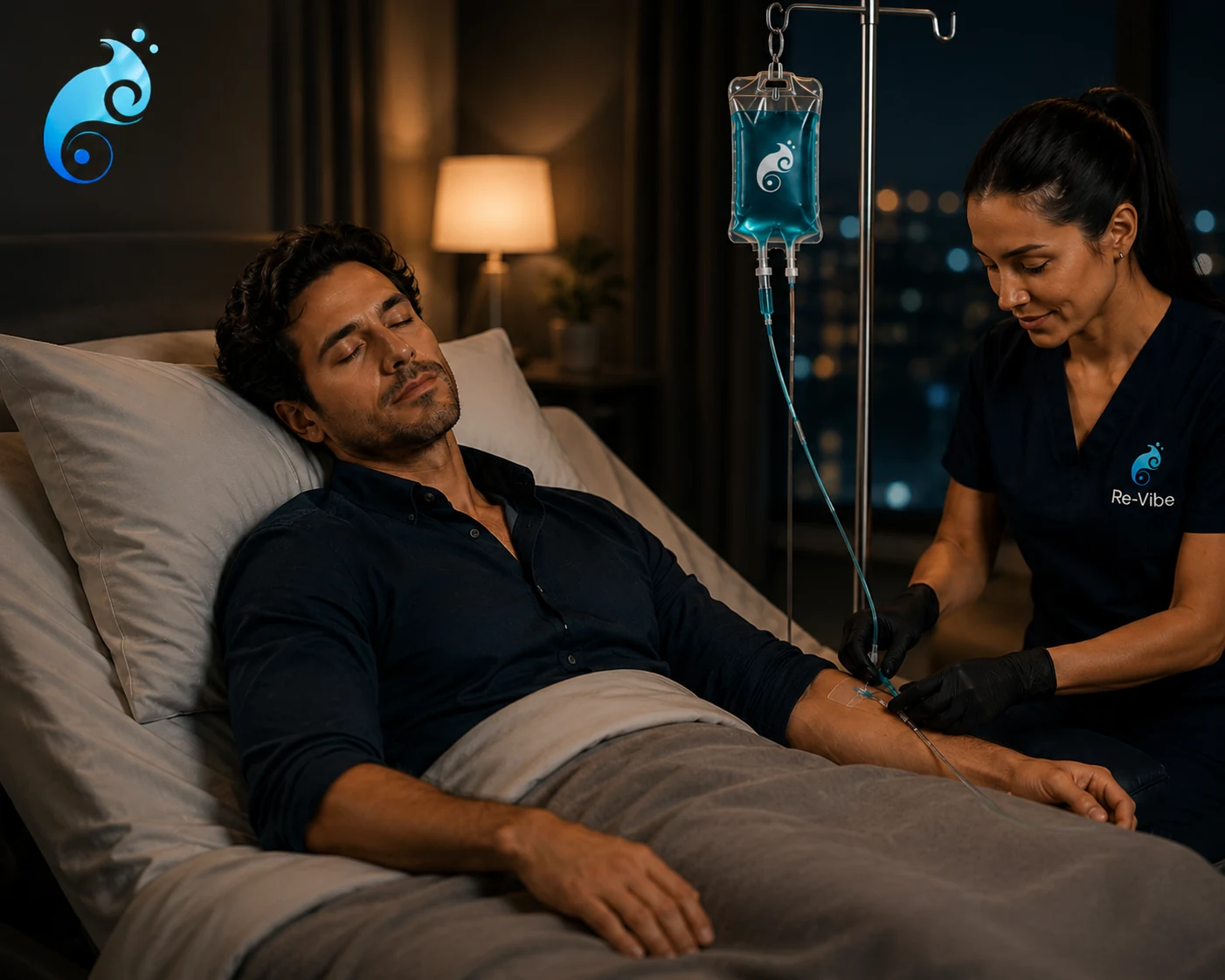 Atención Re-Vibe a domicilio con enfermería profesional