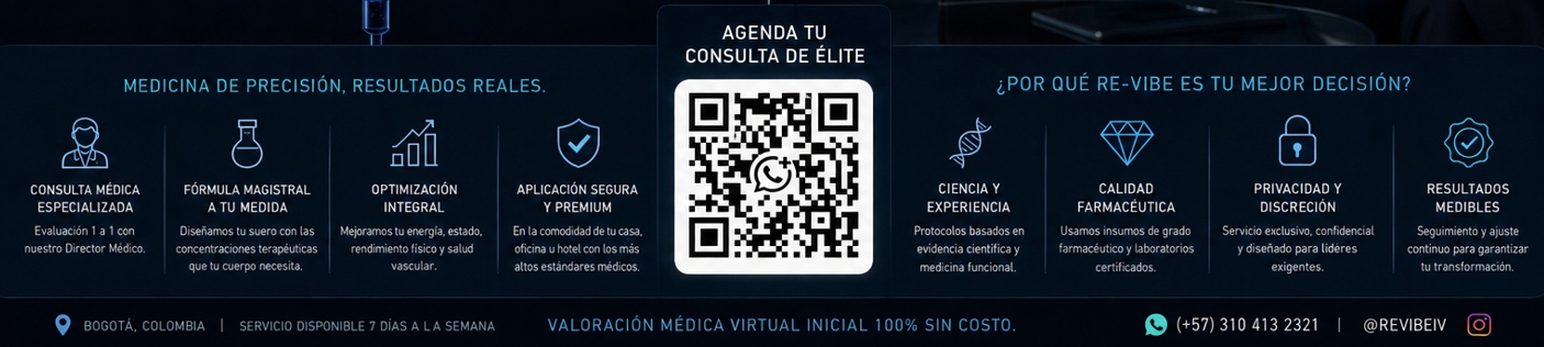 Re-Vibe: Medicina de precisión, resultados reales — los 8 pilares diferenciales